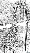 giraffe Coloring Pages To Print